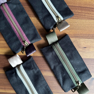 Borsa resistente in tela cerata impermeabile per lo stile di moda con cerniera e etichetta abbinate alla borsa <span class=keywords><strong>o</strong></span> al portafoglio - Product Image 4