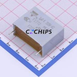 ตัวเก็บประจุความปลอดภัย F17725102000ผ่านชิ้นส่วนรู (THT) P = 27.5มม. 1uF 10% X2 310V - Product Image 1