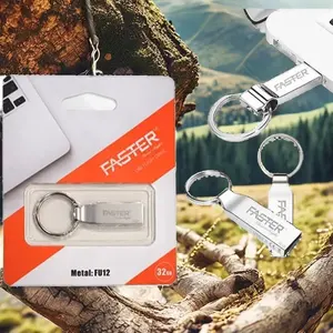 Nouvelle clé <span class=keywords><strong>USB</strong></span> 2.0 en métal <span class=keywords><strong>plus</strong></span> <span class=keywords><strong>rapide</strong></span>, 2 Go-128 Go, avec antivirus et cryptage - Product Image 5