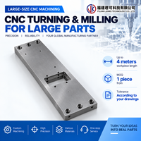 Pièces de fraisage CNC de précision professionnelles de grande taille, plaques, bases et composants d'équipement industriel sur mesure en acier et en aluminium
