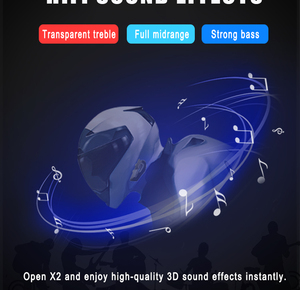 En Yeni Model Maxto X2 Motosiklet Kaskı Bluetooth İnterkom Kulaklığı 2 Sürücü İçin - Product Image 6