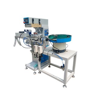 Haotian Pad <b>Printing</b> <b>Machine</b> P-150S1D-2 Monochrome Pneumatic Drive Label Printer For Adhesive Labels - Product Image 4