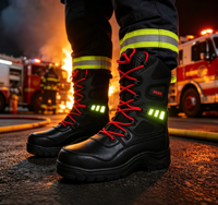 Bottes de sauvetage standard unifiées anti-choc, anti-perforation, isolées 5000V, réfléchissantes, pour pompiers et travail d'urgence