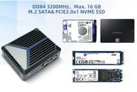 Computadora Industrial Integrada In Tel N100, Mini PC Sin Ventilador con Doble Puerto 2.5GbE, TPM2.0 para Fábrica Inteligente, BIOS Personalizado
