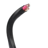 Cable Plano NMB 14/2 12/2 10/2 con Núcleo THHN, Revestimiento de PVC y Cable de Tierra para el Mercado Estadounidense