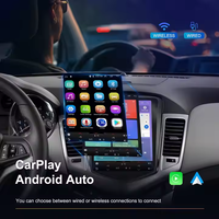 Podofo 9,7 "Android Car Stereo para Chevrolet Cruze J300 2008-2014 2 + 64G CarPlay y Android Auto Car Radio GPS WIFI Hifi FM RDS EQ
