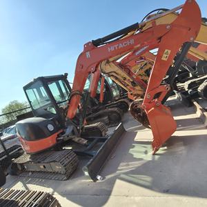 Escavatore Mini Hitachi ZX50u Usato da 5,0 Tonnellate, Ultra Compatto con Rotazione a Raggio Zero, Motore Isuzu, Macchina di Seconda Mano per Uso Interno e Paesaggistico - Product Image 4