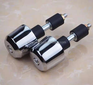 Bouchons d'extrémité de <span class=keywords><strong>guidon</strong></span> de <span class=keywords><strong>moto</strong></span> rétro universels Poignées Capuchons de poignée Curseurs adaptés aux motos - Product Image 4