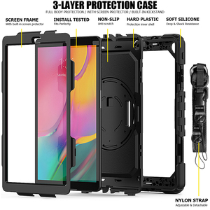 Protector de pantalla para <span class=keywords><strong>Samsung</strong></span> <span class=keywords><strong>Galaxy</strong></span> <span class=keywords><strong>Tab</strong></span> <span class=keywords><strong>A</strong></span> 10,1, <span class=keywords><strong>SM</strong></span>-T515, <span class=keywords><strong>T510</strong></span>, 360, giratorio - Product Image 4