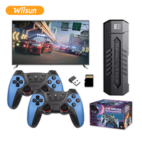 X2 Blue Stick 4K 3D HD Retro TV-Spielkonsole Kabelloser Controller 64GB Speicher Multiplayer 30001-40000 Spiele Kindergeschenk Aigame S905