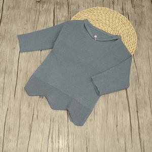 Suéteres de Última Moda con Diseño de Blusa con Dobladillo Curvo y Precio de Fábrica - Product Image 4