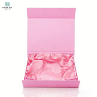 Boîte cadeau magnétique de luxe personnalisée, emballage en papier recyclable, boîte rigide faite à la main pour cadeaux de boutique