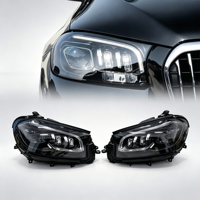 Pour Mercedes-Benz 2020-2024 GLS400 GLS450 AMG63 W167 Maybach – Ensemble de phares LED intelligents à balayage, configuration originale haut de gamme