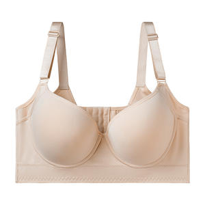 Vente chaude sans couture Body Fit femmes <span class=keywords><strong>soutien</strong></span>-<span class=keywords><strong>gorge</strong></span> <span class=keywords><strong>Invisible</strong></span> Push Deep Cup Incorporated Shapewear Nylon vente chaude dos gros <span class=keywords><strong>soutien</strong></span>-<span class=keywords><strong>gorge</strong></span> - Product Image 6