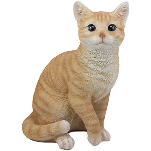 <span class=keywords><strong>Statue</strong></span> de <span class=keywords><strong>chat</strong></span> orange assis, décoration de jardin, <span class=keywords><strong>peinture</strong></span> à la main, figurine de <span class=keywords><strong>chat</strong></span> - Product Image 1