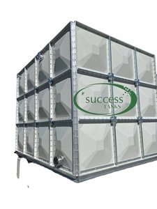 Giá sản xuất bồn nước uống hình chữ nhật bằng nhựa FRP GRP SMC sợi thủy tinh giá rẻ, dung tích 1000, 10000, 100000 lít/gallon - Product Image 4