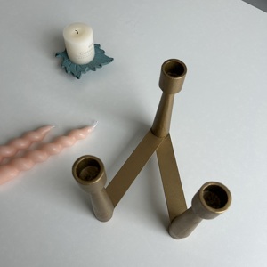 Màu Đen Nhà Đám Cưới Trang Trí Nội Thất Sáng Tạo Kim Loại Nến Centerpieces Nến Stick Chủ Đa-Ly của Chủ Sở Hữu Nến - Product Image 4