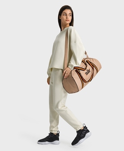 2022 nouveau Femmes 2 Pièces Sport Survêtement Lâche Oversize Ras Du Cou Coton Sweat et Jogger Ensemble Entraînement En Plein Air Survêtement - Product Image 3