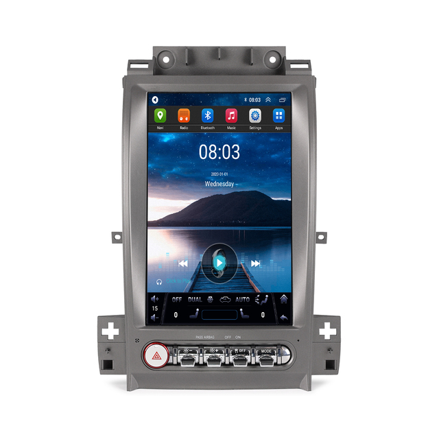 12.8inch Tesla Style Carplay Screen for Ford Taurus 2010-2019 Car Stereo WIFI FM/AM Video Music Multimedia Player