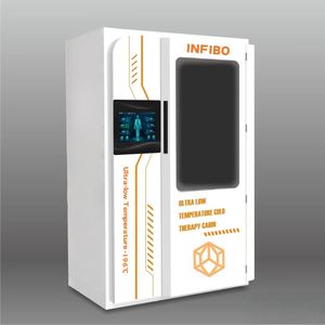 1 persona a corpo intero camera di crioterapia verticale a immersione fredda macchina elettrica in metallo Cabine crio terapia per una migliore leggibilità - Product Image 1