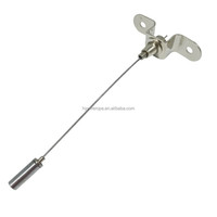 Kit de suspension réglable avec câble de suspension, corde en fer économique, acier inoxydable ou galvanisé, ressort en acier à découpe libre 1.2-2.0mm