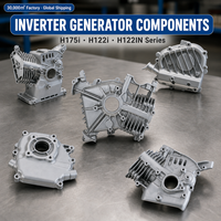 Carter de moteur moulé sous pression ADC12 pour générateurs onduleurs H175i H122i H122IN 168F 170F, pour la gamme de générateurs onduleurs, commande en gros
