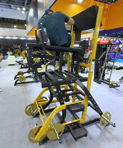 <span class=keywords><strong>Appareil</strong></span> de musculation professionnel à charge libre pour salle de sport : Machine à squat H, Presse à cuisses inclinée et Hack Squat combinés pour l'entraînement des <span class=keywords><strong>jambes</strong></span> - Product Image 3