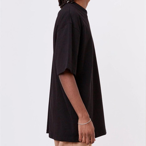 Camiseta Personalizada de Cuello Redondo Estilo Urbano con Logotipo, Camisetas Casuales de Peso Pesado, Unisex, 100% Algodón, Fabricante de Camisetas Lisas - Product Image 5