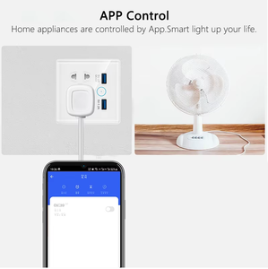 Enchufe Universal Inteligente WiFi Tuya con Cargador Rápido USB-C, Enchufe de Pared Tuya Smart Home de 13A - Product Image 4