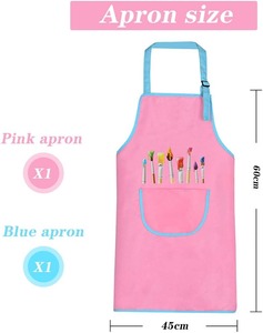 Chất lượng cao tùy chỉnh Nhà Bếp Nấu Ăn Tạp dề biểu tượng tùy chỉnh đầy màu sắc Kid Tạp dề cho không thấm nước - Product Image 2