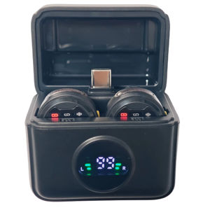 Nuevo Micrófono Lavalier Condensador Cardioide 2 en 1 SX82 2.4G con Reducción de Ruido, Grabación Inalámbrica, Pantalla de Batería, Tipo-C y Lightning - Product Image 2