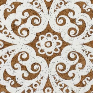 Tablón de anuncios de corcho <span class=keywords><strong>con</strong></span> estampado Floral, decoración para pared, 18x18 pulgadas - Product Image 4
