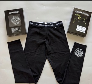 Chrome Hearts Horseshoe Print HighWaisted <strong>Butt</strong> <strong>Lifting</strong> Elastic Slim-Fit Crocheted Velour Ankle-Length Yoga <strong>Leggings</strong> - Product Image 5