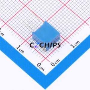 Resistencia Ajustable/Potenciómetro 3266X-205, Componente de Orificio Pasante (THT)-3P, Resistencia de 6.8x4.7mm, 2mOhm, 10%, 500mW, 250ppm ℃ - Product Image 2