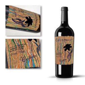Etiqueta de Botella de <span class=keywords><strong>Vino</strong></span> de Roble <span class=keywords><strong>con</strong></span> Impresión Personalizada, Etiqueta de <span class=keywords><strong>Vino</strong></span> de Lujo <span class=keywords><strong>con</strong></span> Relieve, Acabado Brillante y Protección UV, <span class=keywords><strong>con</strong></span> Estampado Dorado - Product Image 4