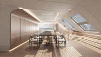 Yacht de sport de luxe en aluminium soudé ZM 23,92 m avec console centrale pour la pêche et la navigation, moteur hors-bord