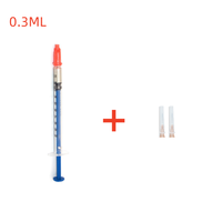 Colle adhésive conductrice argentée 0,2/0,3/0,4 ml avec 2 aiguilles, peinture conductrice en pâte pour la réparation de circuits imprimés, outil de soudage OEM