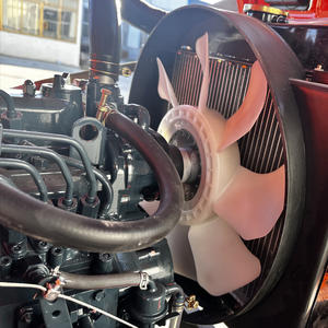 Mini-chargeuse sur pneus articulée 2000 kg pour travaux de jardinage et aménagement paysager, multifonction professionnelle avec attache rapide, godet, <span class=keywords><strong>fourche</strong></span>, chasse-neige, trancheuse et tarière - Product Image 4