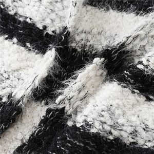 Dames Fantaisie Rayé Cardigan Pull Léger En Vrac Sans Col Ouvert Devant longue tricot Cardigan Manteau - Product Image 6