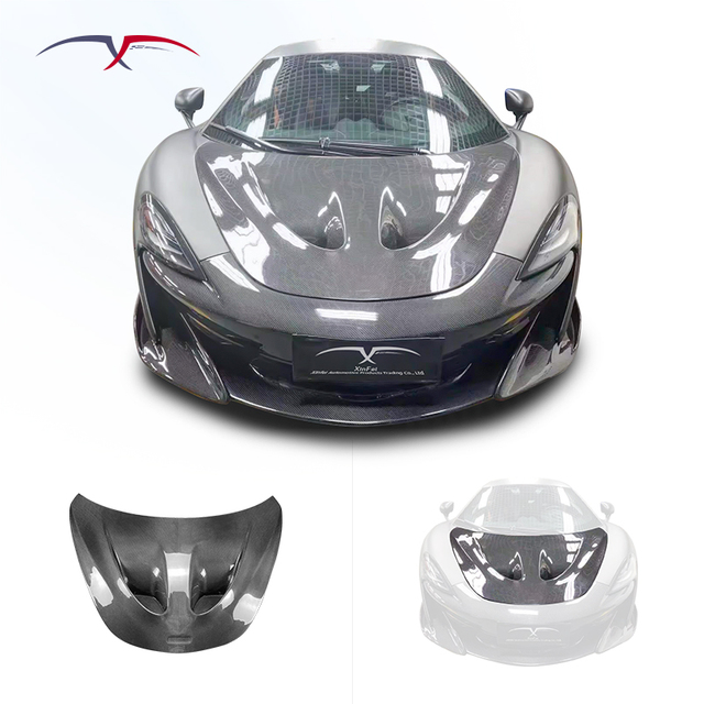 New Carbon Fiber Car Hood Engine Cover for 570S 540 600LT Modified P1 Style Body Kit Upgrade