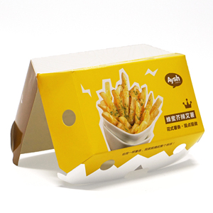 Kotak <span class=keywords><strong>Burger</strong></span> Sekali Pakai Kemasan Kentang Goreng Wadah Makanan Cepat Saji Untuk Dibawa Pulang Dengan Logo - Product Image 1