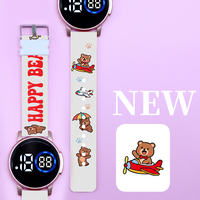 Jam Tangan Digital Anak Logo Kustom 2026 Jam Tangan Kartun Trendi Fashion Pelajar Kepribadian Jam Tangan Elektronik