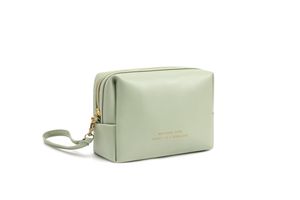 PU Patchwork Large Capacity Zippered Cosmetic Tote, Portable Travel Wash Bag <strong>Make</strong> <strong>Up</strong> <strong>Case</strong> - Product Image 6