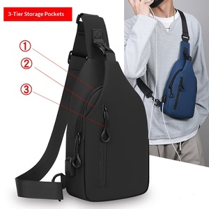 Borsa a Tracolla Multifunzionale USB in PU per Uomo, Nuova Borsa Trendy Semplice di Grande Capacità, Leggera, Resistente e Versatile - Product Image 5