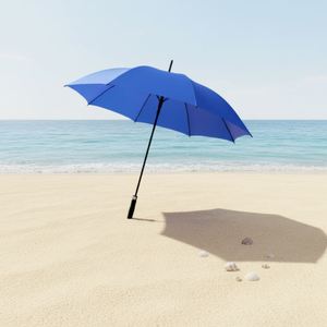 Parapluie de golf extérieur surdimensionné à double couche, robuste, grand, long, à ouverture automatique, coupe-vent, avec manche, pour la pluie - Product Image 4