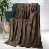 Couverture de mise à la terre en flanelle tricotée grise douce de haute qualité 400TC, antistatique, portable, lavable, toutes saisons, pour la maison et les lits d'hôpital
