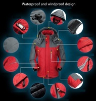 Veste d'hiver décontractée pour homme de haute qualité, coupe-vent, imperméable, softshell, à capuche, vêtements de travail