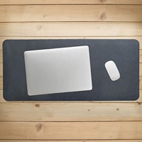 Portable Computer Hardware & Software Gaming Mouse Pad Waterproof Desk Mat Computer Leather Mouse Pad Keyboard Pad Home Office