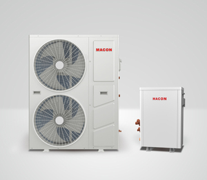 Cho 15KW nguồn không khí bơm nhiệt mini chia HVAC hệ thống với Máy nén biến tần tankless Máy nước nóng cho dân cư sử dụng - Product Image 1