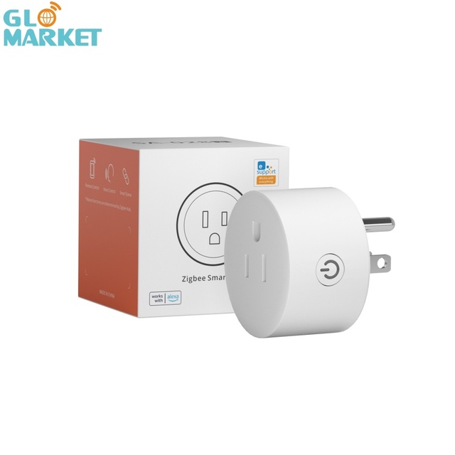 Glomarket Smart EWeLink Zigbee 3.0 Smart Plug 10A 120V Supports Alexa & Google Home APP